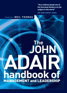 The John Adair Handbook of Management and Leadership