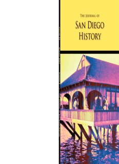 The Journal of San Diego History