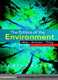 The Politics of the Environment