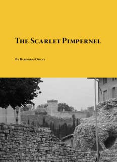 The Scarlet Pimpernel