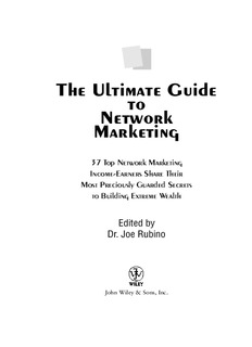 The Ultimate Guide to Network Marketing