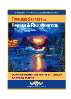 Timeless Secrets of Health & Rejuvenation