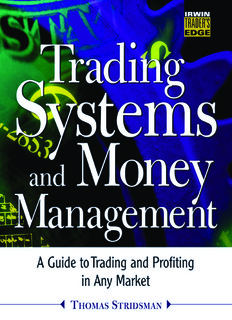 TRADING SYSTEMS AND MONEY MANAGEMENT