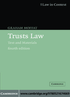 Trusts Law