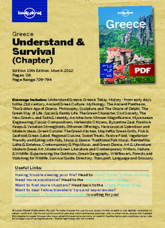 Understand & Survival - Lonely Planet