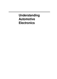 Understanding Automotive Electronics