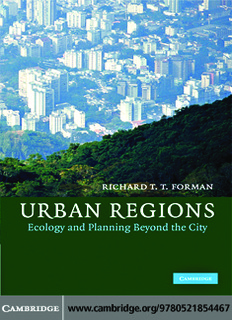 Urban Regions : Ecology and Planning Beyond the City