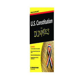 US Constitution For Dummies