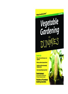 Vegetable Gardening for Dummies