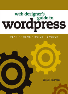 Web Designer’s Guide to WordPress