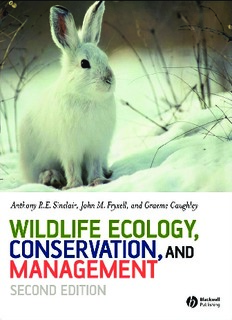 Wildlife Ecology, Conservation, and Management